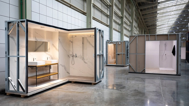 Baños modulares: ¿Cómo adaptar espacios prefabricados a un proyecto de arquitectura? - Imagen Principal