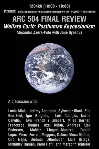 Princeton Graduate Studio Final Review | Welfare Earth: Posthuman Keynesianism - Featured Image
