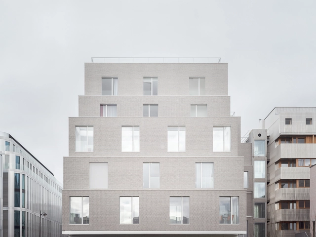 巴黎残障人士之家 / Lambert Lénak - 建筑图, 集合住宅, 表皮