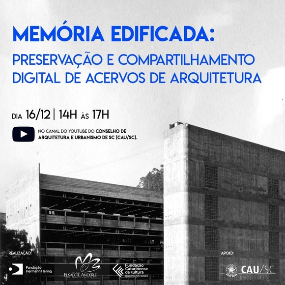 Memória edificada: preservação e compartilhamento digital de acervos de arquitetura - Imagem de Destaque