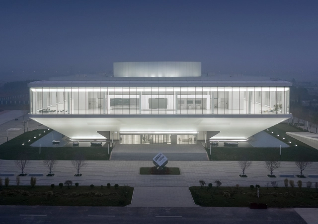 Centro de Promoção do Parque de Alta Tecnologia de Baoding / Atelier Apeiron - SZAD - Fotografia de Exterior, Espaço De Exibições , Fachada