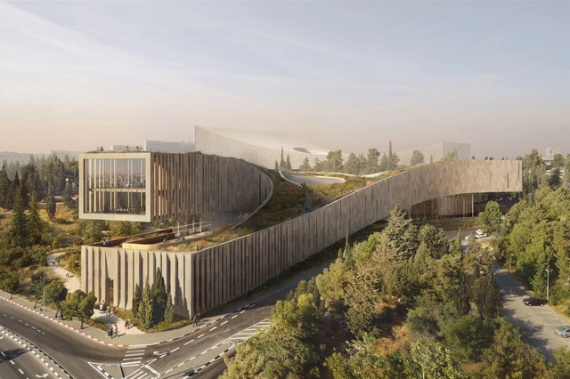 ODA projeta a nova Academia da Língua Hebraica em Israel - Imagem de Destaque