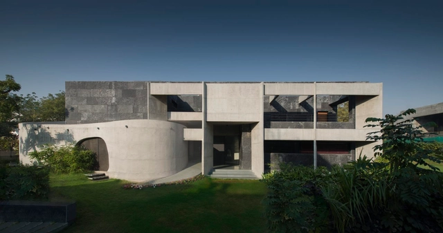 Casa Stripped Mobius / Matharoo Associates - Fotografía exterior, Interiores De Casas, Fachada