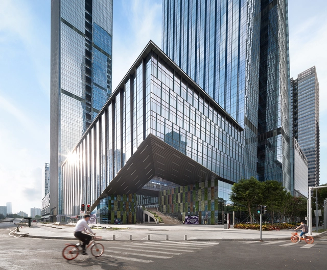 B-TECH塔楼 / TSK建筑事务所+ 华艺设计 - 建筑图, 办公设施