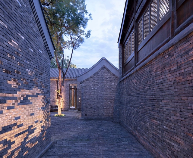 北京青云胡同里的戏剧天地 / 原地建筑 - 建筑图, 更新项目