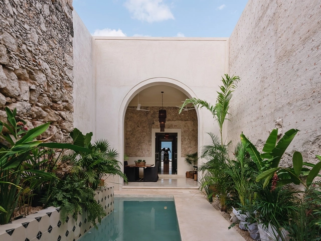 Canela House / Workshop, Diseño y Construcción - Exterior Photography, Houses, Courtyard, Arch, Door