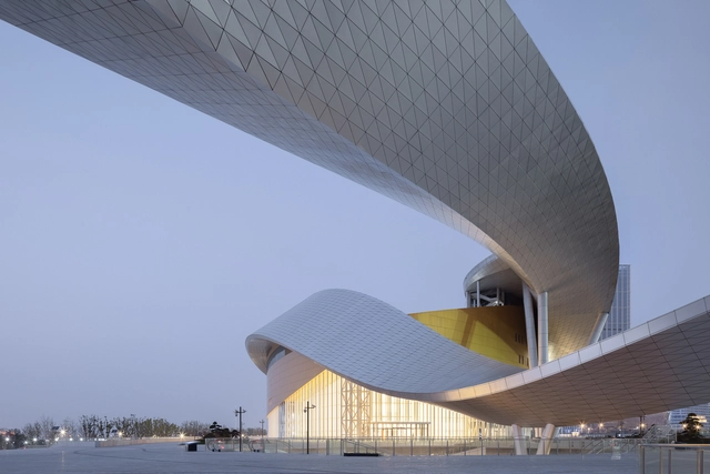 Gran teatro de la Bahía de Suzhou / Christian de Portzamparc - Fotografía exterior, Centro De Exhibición