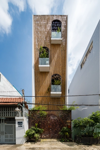 越南浮巢住宅 / atelier NgNg - 建筑图, 住宅室内设计