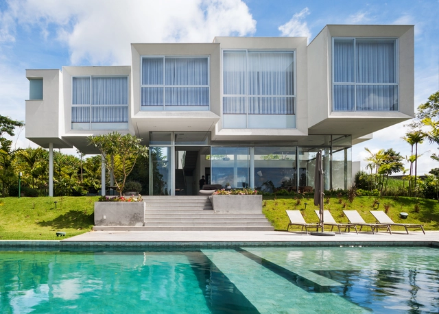 Casa Neblina / FGMF - Fotografia de Exterior, Casas, Aido, Fachada, Porta