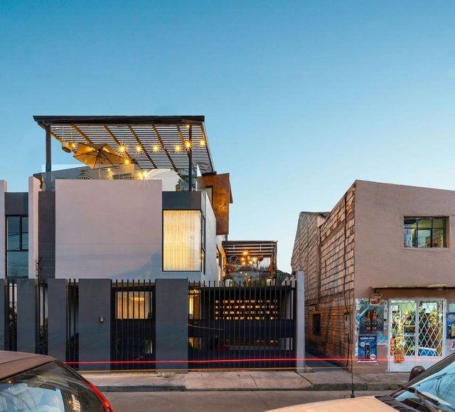Casas del sol y la lluvia / Ruptura Morlaca Arquitectura - Fotografía exterior, Casas, Fachada
