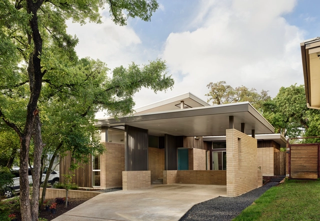 Inglewood庭院住宅 / Mark Odom Studio - 建筑图, 住宅室内设计