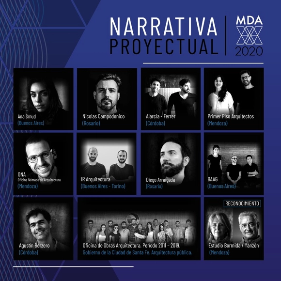 Narrativa Proyectual: 10 obras argentinas contadas por sus autores (MDA 2020 Mendoza) - Imagen Principal