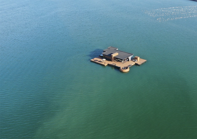 海席漂浮酒店 / 平衡空间 - 建筑图, 酒店