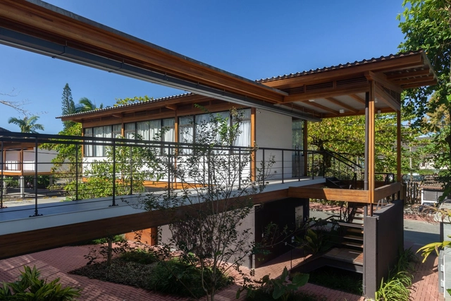 Juquehy Praia 酒店 / Piratininga Arquitetos Associados - 建筑图, 度假小屋