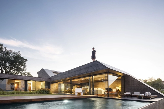 Casa dos Sobreiros / Hugo Pereira Arquitetos - Fotografia de Exterior, Interiroes De Casas, Fachada, Porta, Iluminação