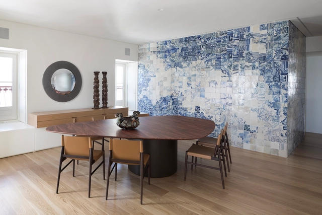 Apartamento TM / Studio Arthur Casas - Fotografia de Interiores, Interiores De Apartamentos, Mesa, Cadeira