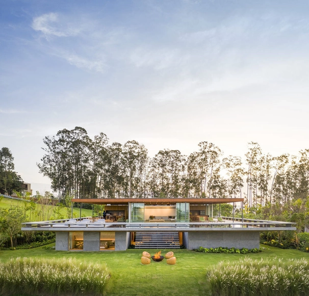 Residência MS / Jacobsen Arquitetura - Fotografia de Exterior, Interiroes De Casas, Jardim, Fachada
