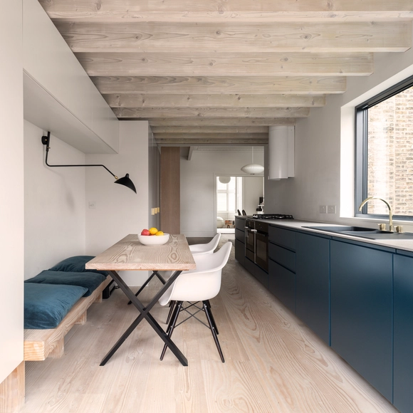 Casa Alta / Dallas-Pierce-Quintero - Fotografia de Interiores, Renovação, Cozinha, Cama