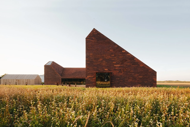 Casa de Grãos / Reiulf Ramstad Arkitekter - Fotografia de Exterior, Centro De Visitantes