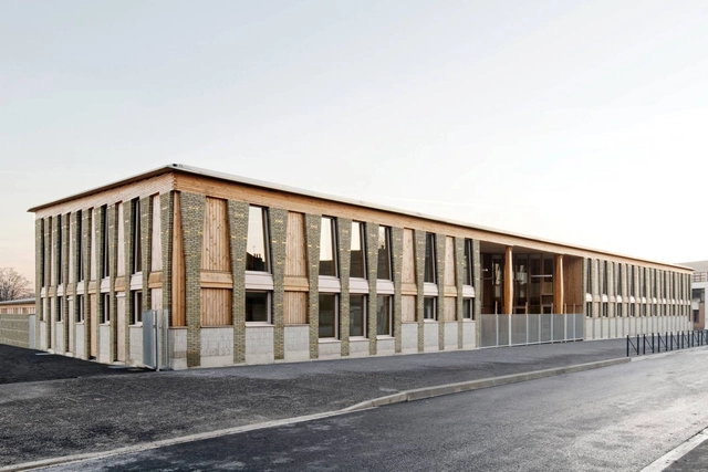 Val de Scarpe教育中心 / Guillaume Ramillien Architecture - 建筑图, 其他教育设施, 表皮