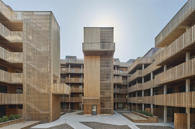 Qvillestaden Apartment Building / Bornstein Lyckefors - Exterior Photography, Apartments, Facade