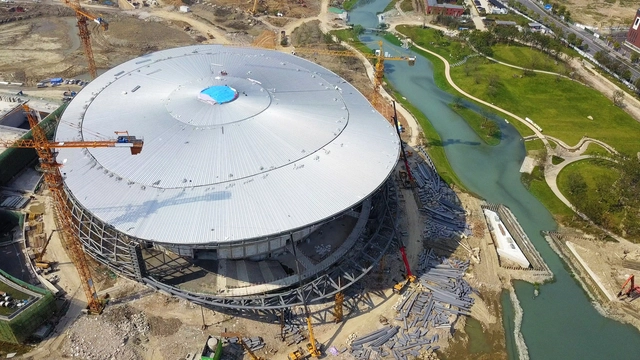 Archi-Tectonics' Hangzhou Asian Games Park for the 2022 Asian Games Nears Completion - Featured Image