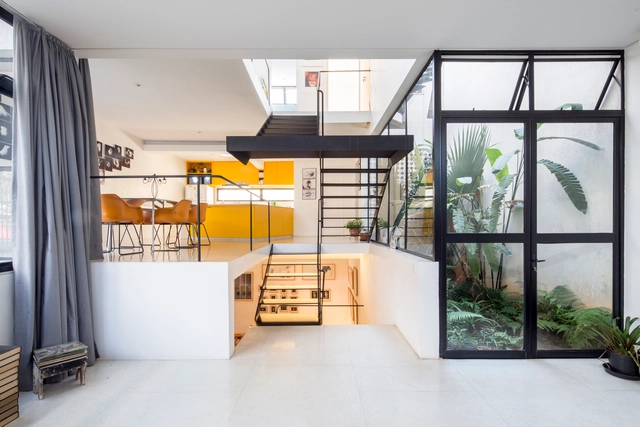 Casas brasileiras: 8 residências com pisos em diferentes níveis - Imagem de Destaque