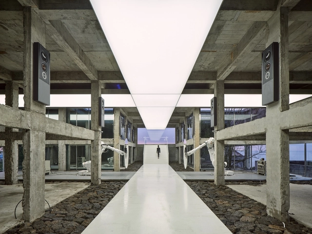 Gongbech Untouchable Heart / SF LAB - Interior Photography, Installation, Column, Beam