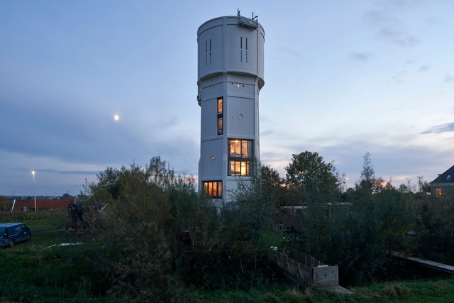 Transformation Watertower Nieuw Lekkerland / Ruud Visser Architecten - Exterior Photography, Adaptive Reuse