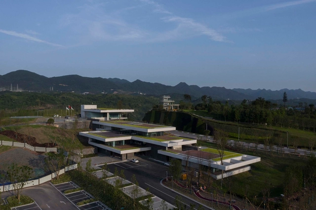 Chongqing Liangjiang New District ∑ INNOVATION SPACE / Shanghai Dushe Architectural Design - Exterior Photography, Office Buildings