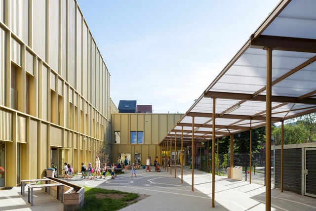KET & CO School / OSK-AR architecten + B612 Associates - Fotografía exterior, Escuela Primaria