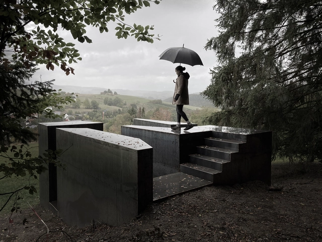 Pflug Installation / Christoph Hesse Architects - Exterior Photography, Installations & Structures, Stairs