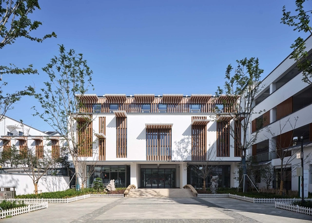 鲈乡实验小学流虹校区  / 启迪设计 - 建筑图, 小学及初中