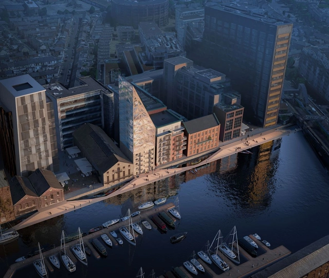 Urban Agency diseña la icónica Harbour Tower para Dublín - Imagen Principal