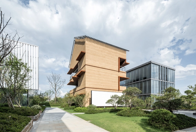 良渚邱家坞大师村 / 中联·左右建筑 - 建筑图, 更新项目, 花园, 表皮