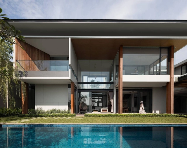 HP House / Rakta Studio - Exterior Photography, Houses, Courtyard, Facade