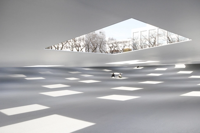 Plaza del Instituto de Tecnología de Kanagawa / junya ishigami + associates - Fotografía interior, Otros Edificios