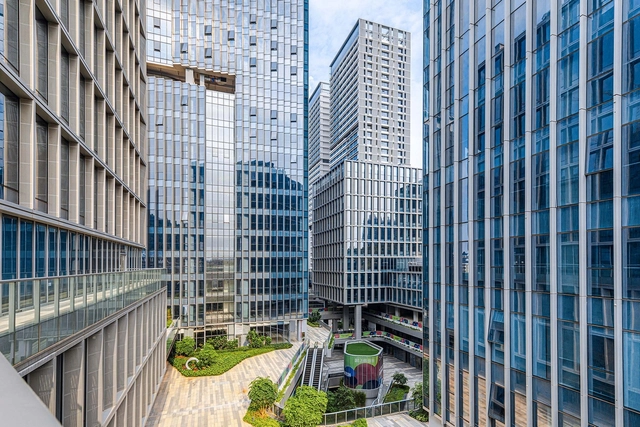 深圳留仙洞创智云城 / MENG建筑创作院 - 建筑图, 办公设施, 表皮, 城市