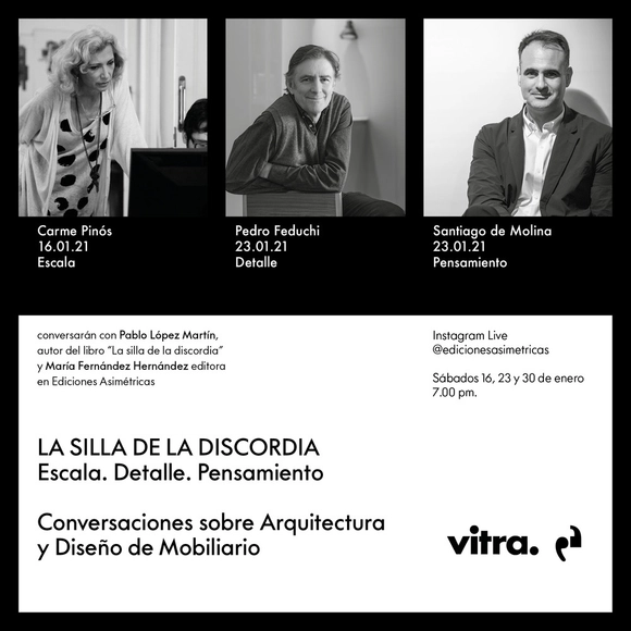 La Silla de la Discordia. Escala, Detalle, Pensamiento: Conversaciones sobre Arquitectura y Diseño de Mobiliario - Imagen Principal