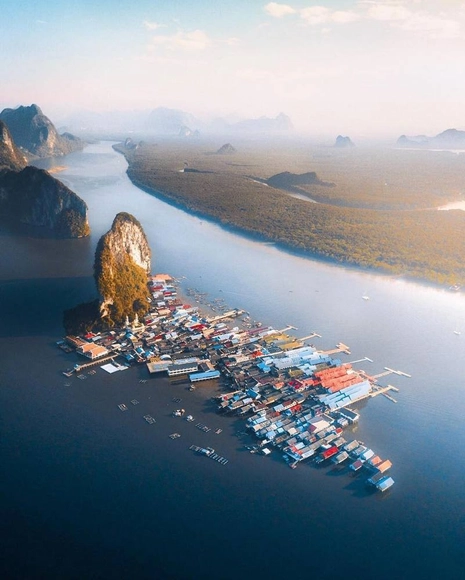 Ko Panyi: una aldea flotando en el mar de Tailandia - Imagen Principal