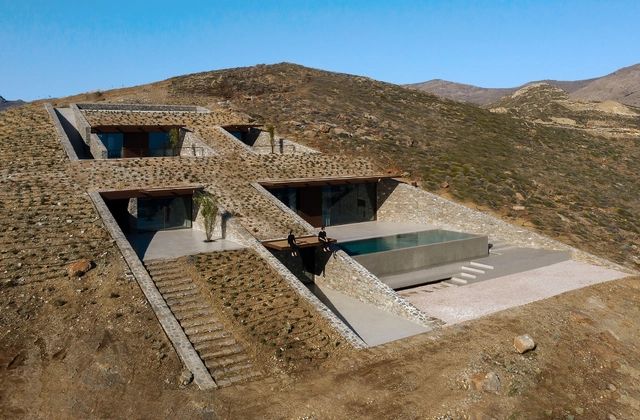 Ncaved House / MOLD Architects - Exterior Photography, Houses, Stairs, Facade