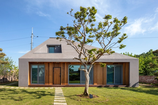 Ger House / AtelierJun - Exterior Photography, Houses, Facade