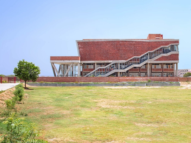 St. Andrews Girls  Hostel / Zero Energy Design Lab - Exterior Photography, Dorms, Facade