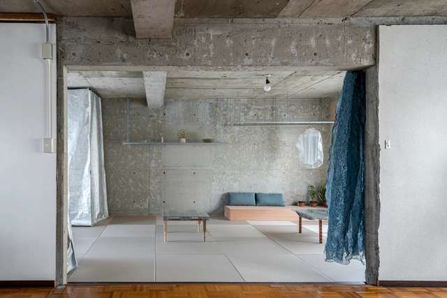 Reception House in Higashiyama / nanometer architecture - Interior Photography, Apartment Interiors, Beam