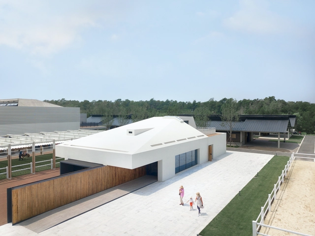 Aranya Equestrian Center / in:Flux architecture - Exterior Photography, Cultural Center