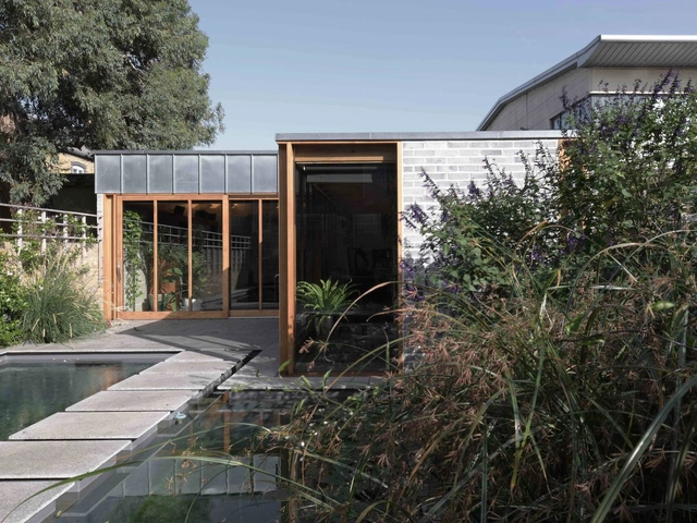 伦敦后花园小屋 / Hugh Strange Architects - 建筑图, 加建项目, 花园, 表皮