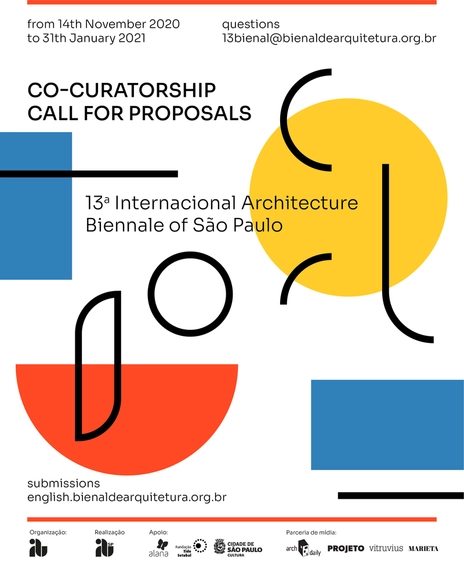 Extended deadline for the Co-Curatorship Call for Proposals of the 13th International Architecture Biennale of São Paulo  - Featured Image