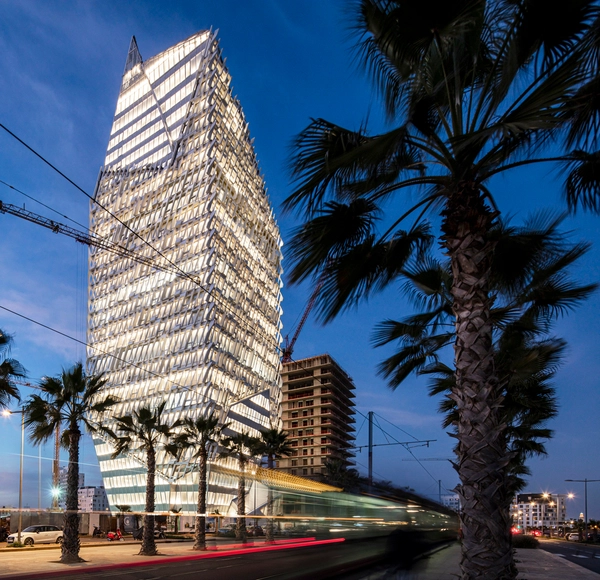 卡萨布兰卡金融城大厦 / Morphosis Architects - 建筑图, 办公设施