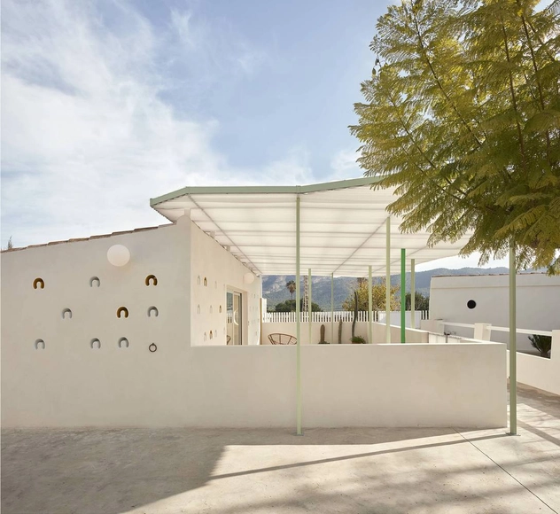 Refúgio Las Cuadras / Estudio Ji Arquitectos - Fotografia de Exterior, Renovação, Fachada