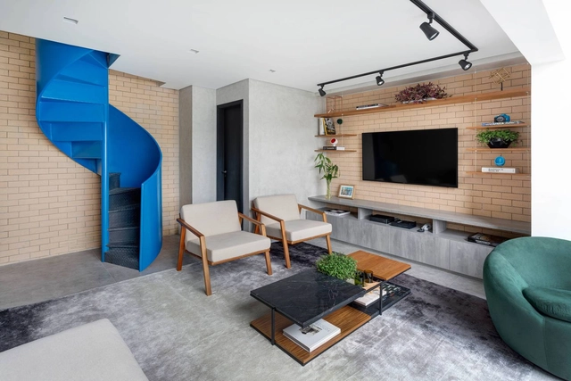 Apartamento Duplex Summit 3 / Antonio Armando de Araújo - Arquitetura e Design - Fotografia de Interiores, Interiores De Apartamentos, Mesa, Cadeira